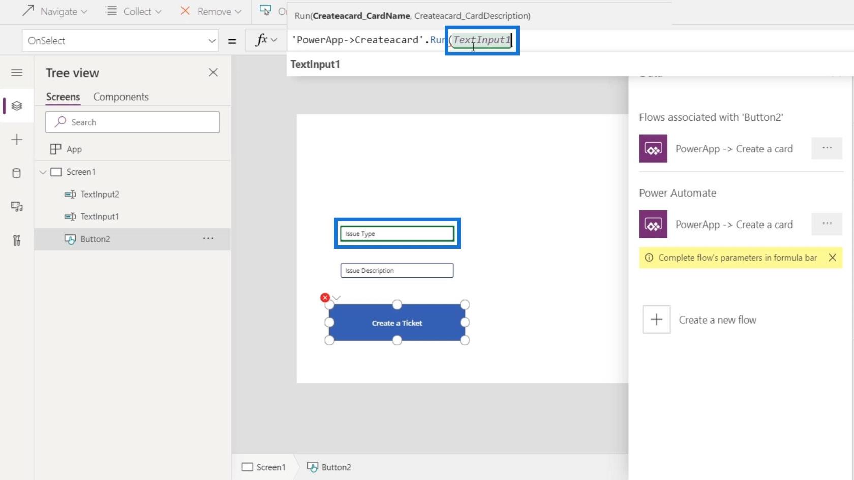 Intégration de PowerApps dans Microsoft Power Automate