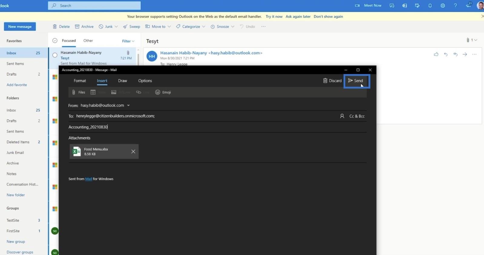 MS Flow : comment télécharger dans SharePoint par e-mail