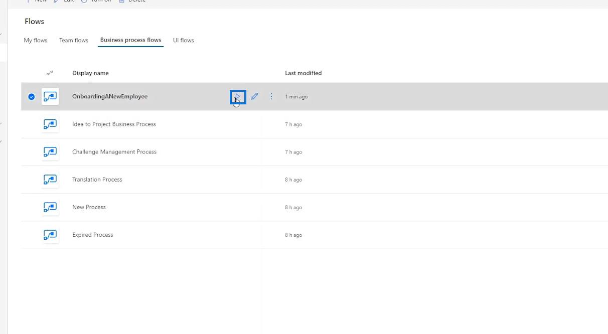 Fluxurile proceselor de afaceri în Microsoft Power Automate