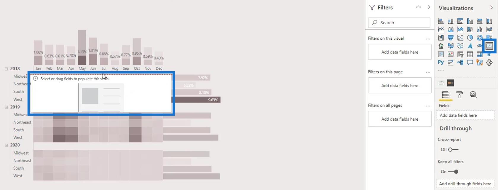 วิธีสร้าง LuckyTemplates Heat Map