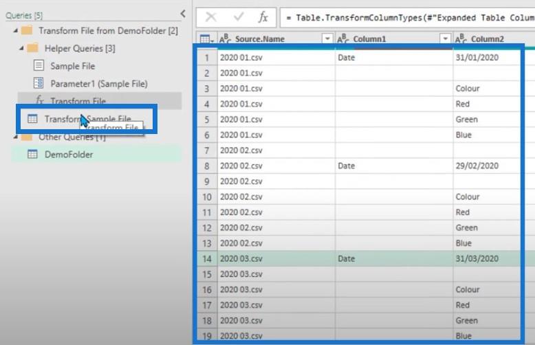 Power Query : combiner des fichiers à partir de plusieurs dossiers