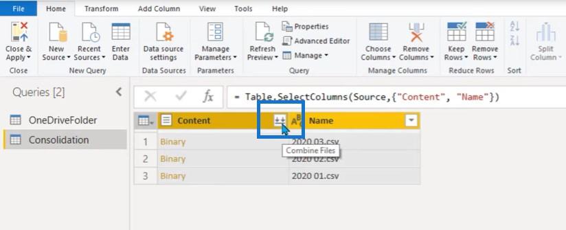 Power Query : combiner des fichiers à partir de plusieurs dossiers