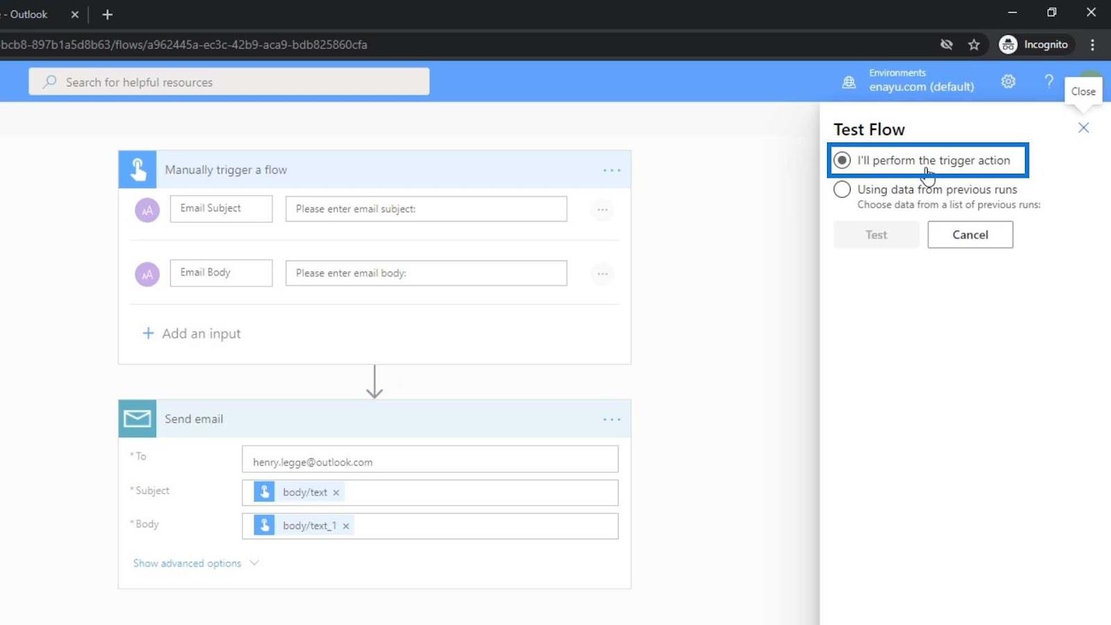 Microsoft Flows: Power Automate での編集と追跡