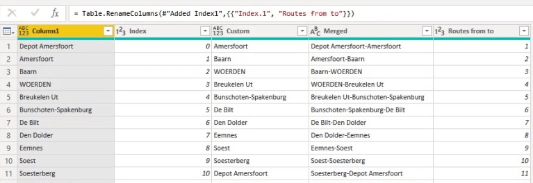 Visual do mapa de ícones do LuckyTemplates: strings WKT