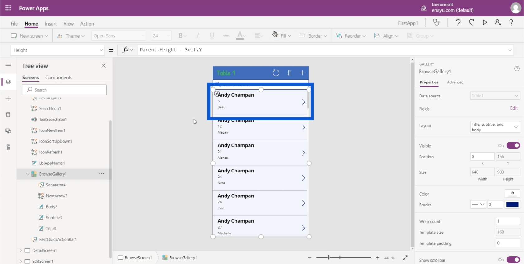 PowerApps 庫：簡介