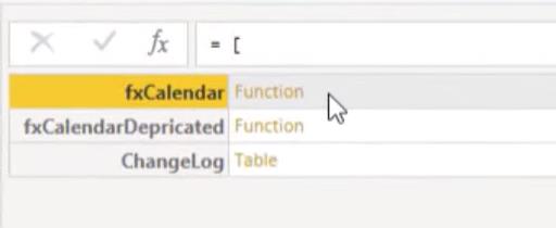 Présentation de la table de dates étendue Power Query V2