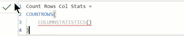 Nouvelle fonction DAX COLUMNSTATISTICS – Présentation