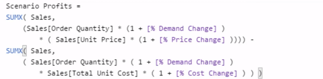 Ausführen einer Sensitivitätsanalyse für LuckyTemplates mit DAX