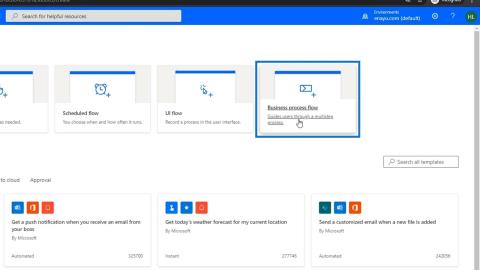 Flujos de procesos de negocio en Microsoft Power Automate