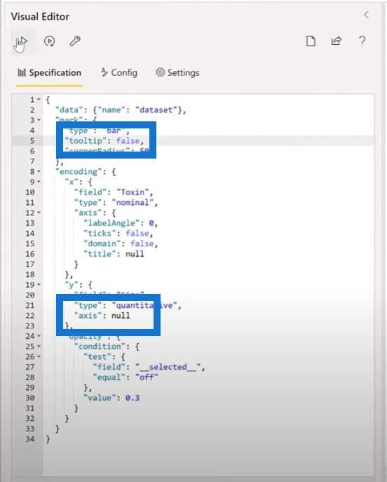 Tutoriel Vega-Lite : Explorer le visuel personnalisé Deneb dans LuckyTemplates