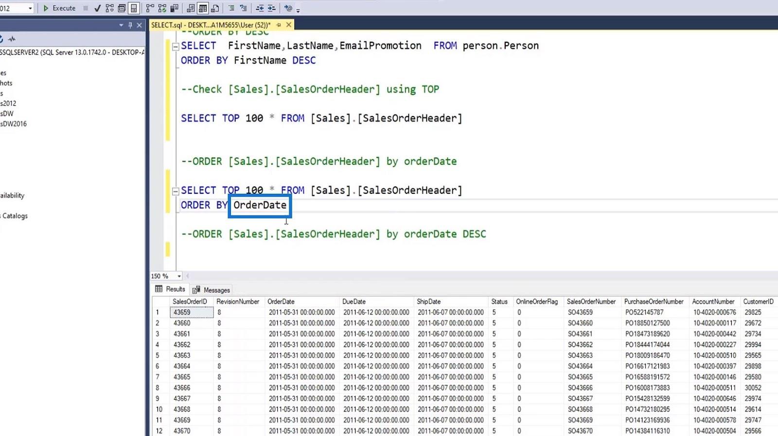 Instrucțiunea SQL SELECT: o introducere