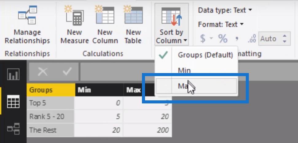 Regrouper dynamiquement les clients selon leur classement W/RANKX dans LuckyTemplates