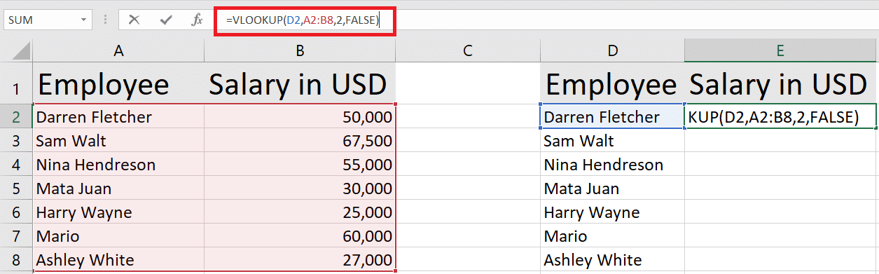 Trouver des écarts dans Excel - 5 techniques simples expliquées