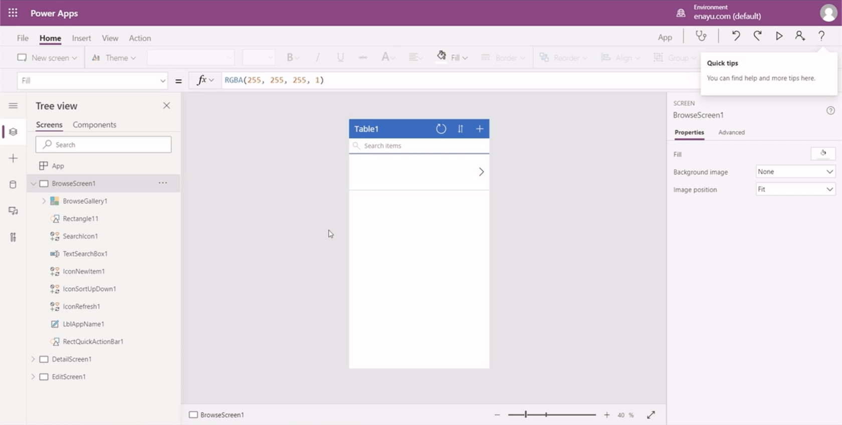 Power Apps-omgeving instellen: verbinding maken met OneDrive en Google Drive