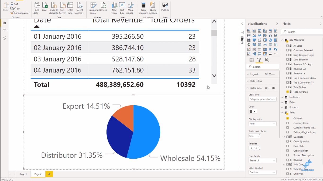 Création d'une info-bulle visuelle dans LuckyTemplates