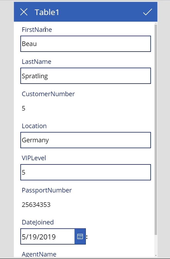 Prezentare generală a contextului de navigare PowerApps