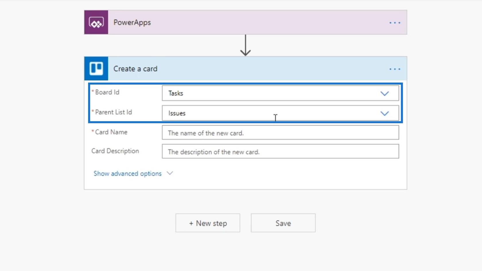 Intégration de PowerApps dans Microsoft Power Automate