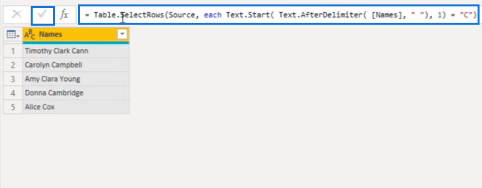 Power Query Filter By A Specific First Letter Or Character教程