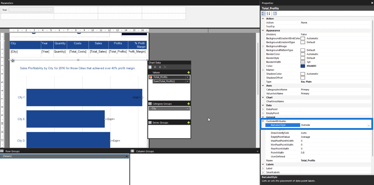 Expression Report Builder: Beispiele und Anleitungen