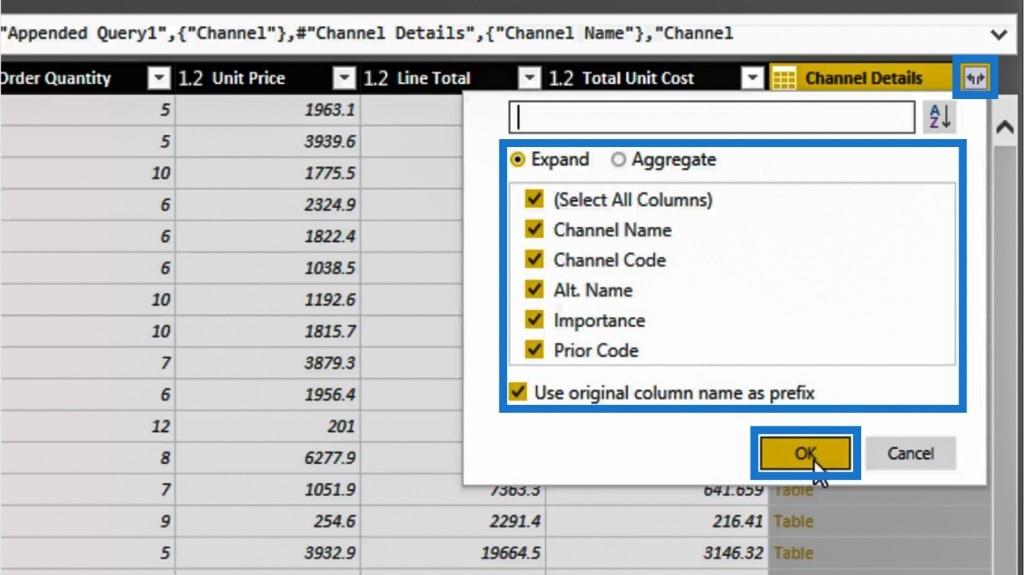 Comment fusionner des requêtes dans LuckyTemplates