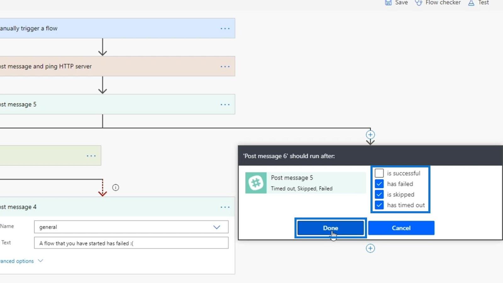 Controlul domeniului în Microsoft Power Automate Flows