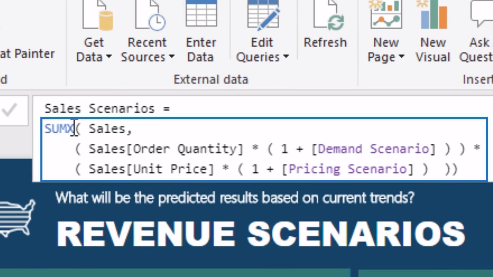 Aan de slag met de "Wat als"-parameter in LuckyTemplates