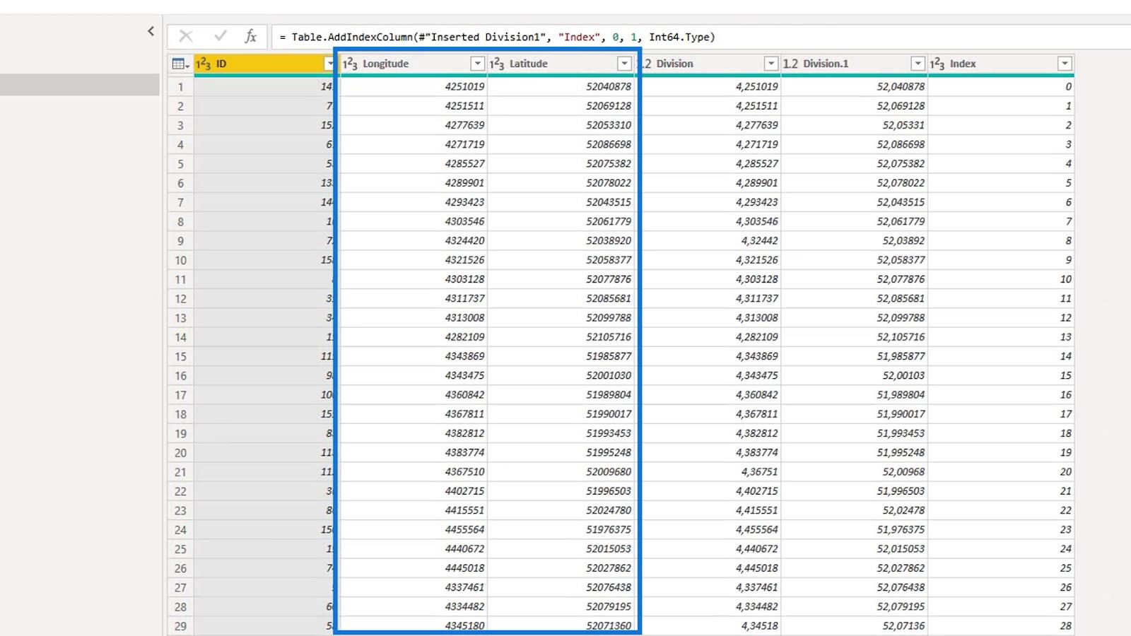 Visual do mapa de ícones do LuckyTemplates: strings WKT