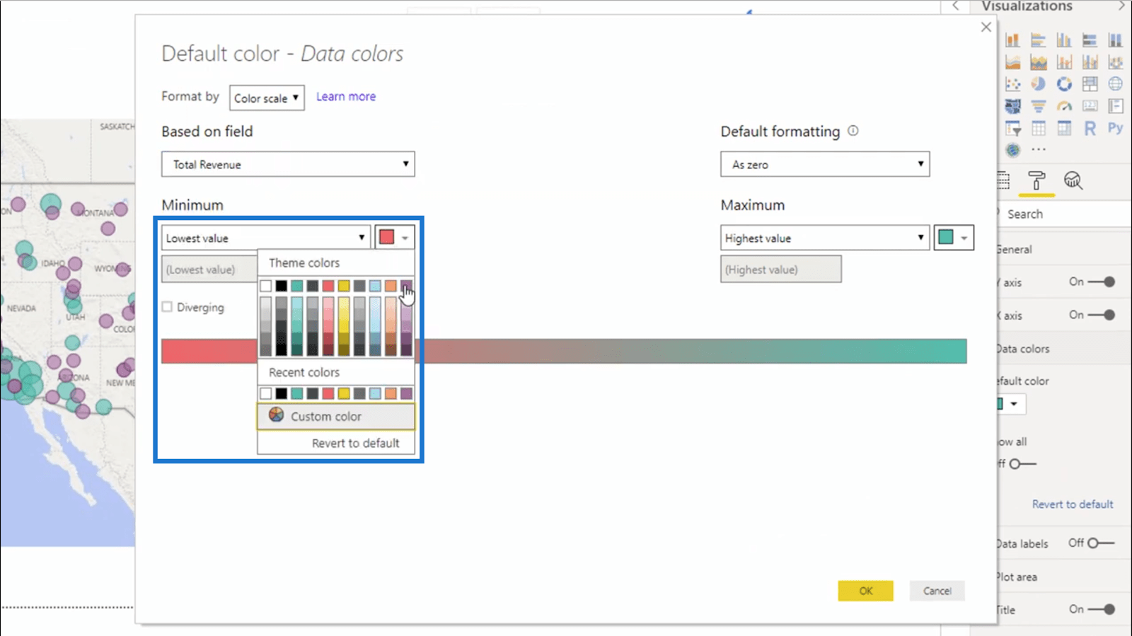 Mise en forme conditionnelle LuckyTemplates pour les visuels de graphique - Qu'est-ce qui est possible ?