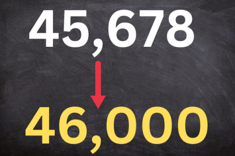 Comment arrondir au millier le plus proche dans Excel