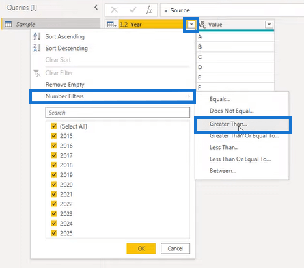 Power Query chaque expression : une introduction