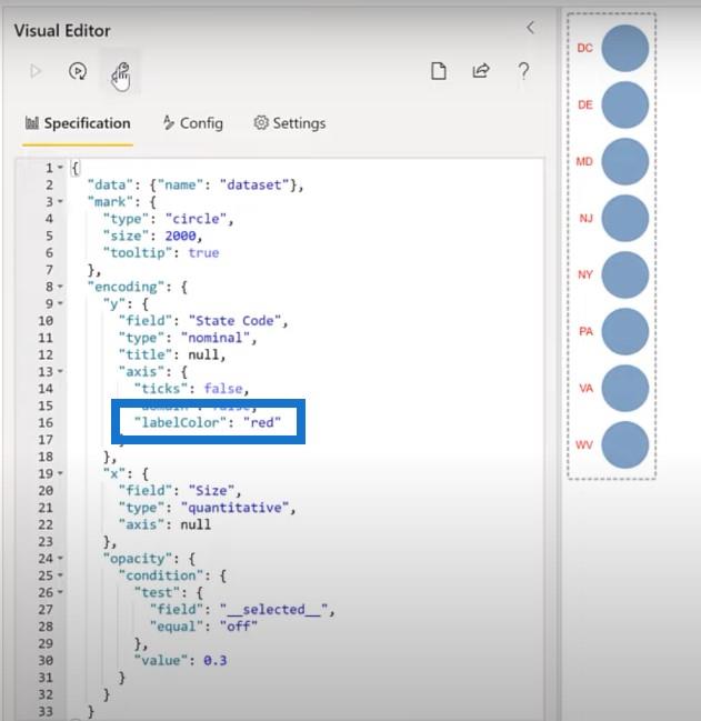 Tutoriel Vega-Lite : Explorer le visuel personnalisé Deneb dans LuckyTemplates