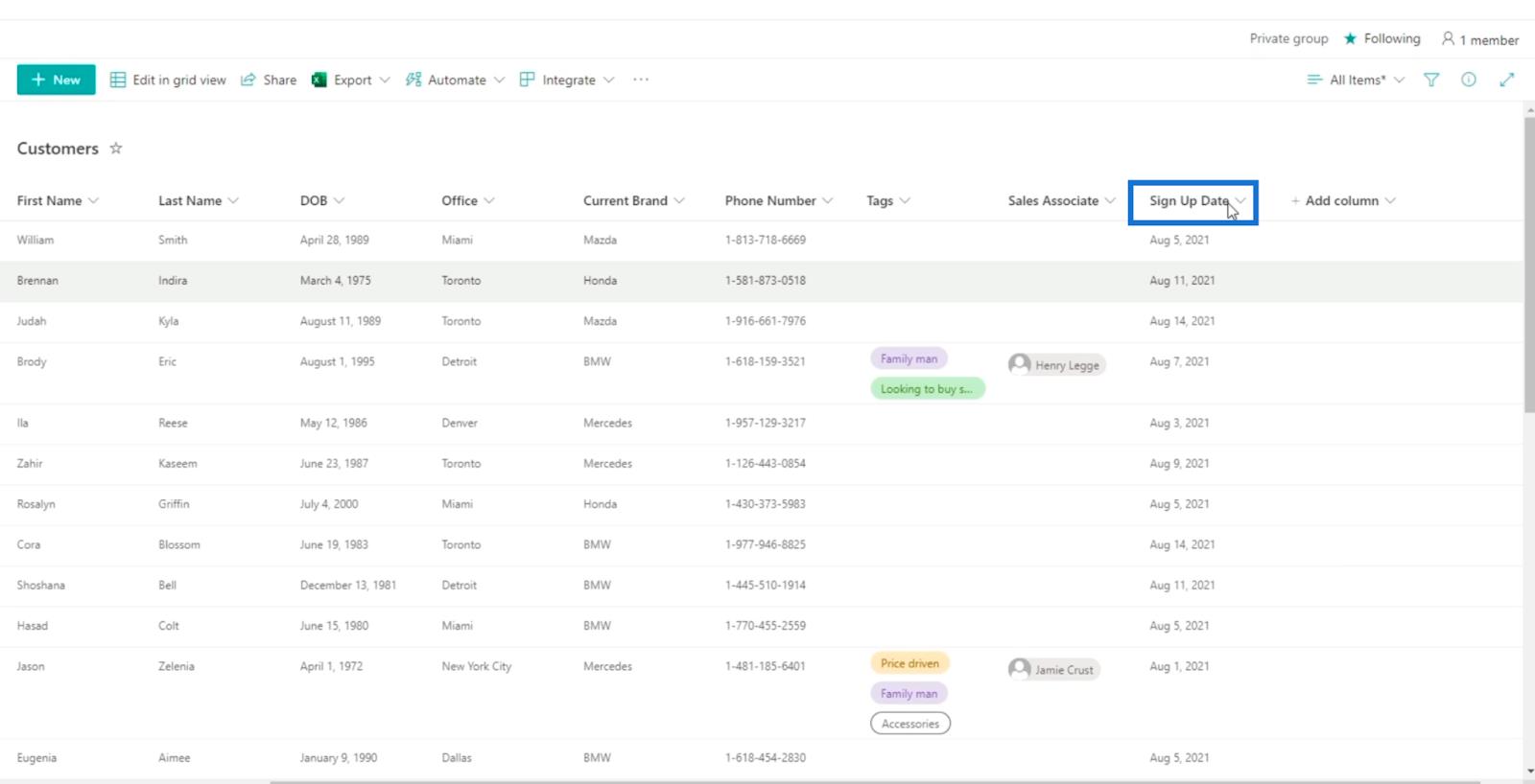 Colonnes calculées dans SharePoint |  Un aperçu