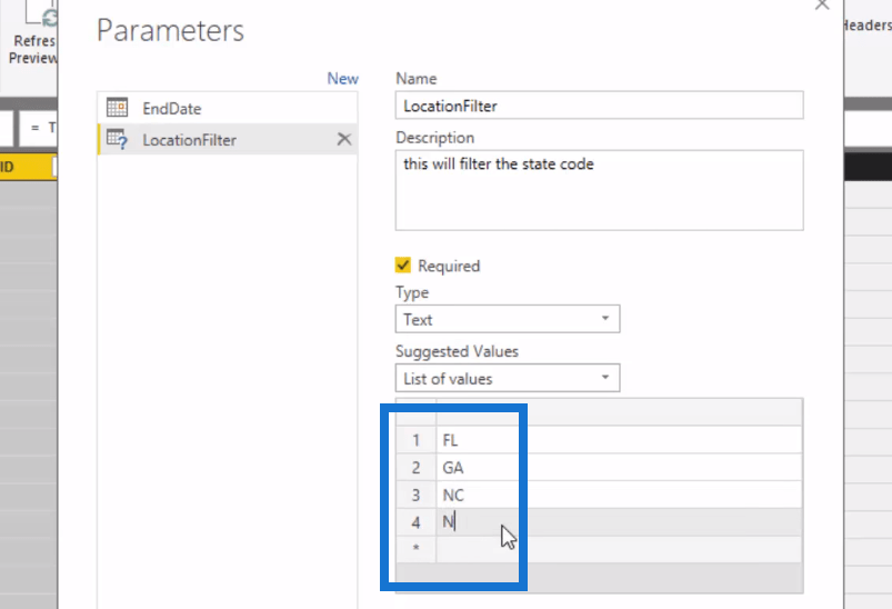 Paramètres de requête LuckyTemplates : Optimisation des tables