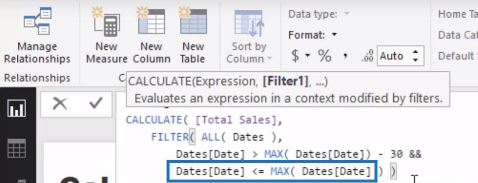 DAX を使用した LuckyTemplates での累計