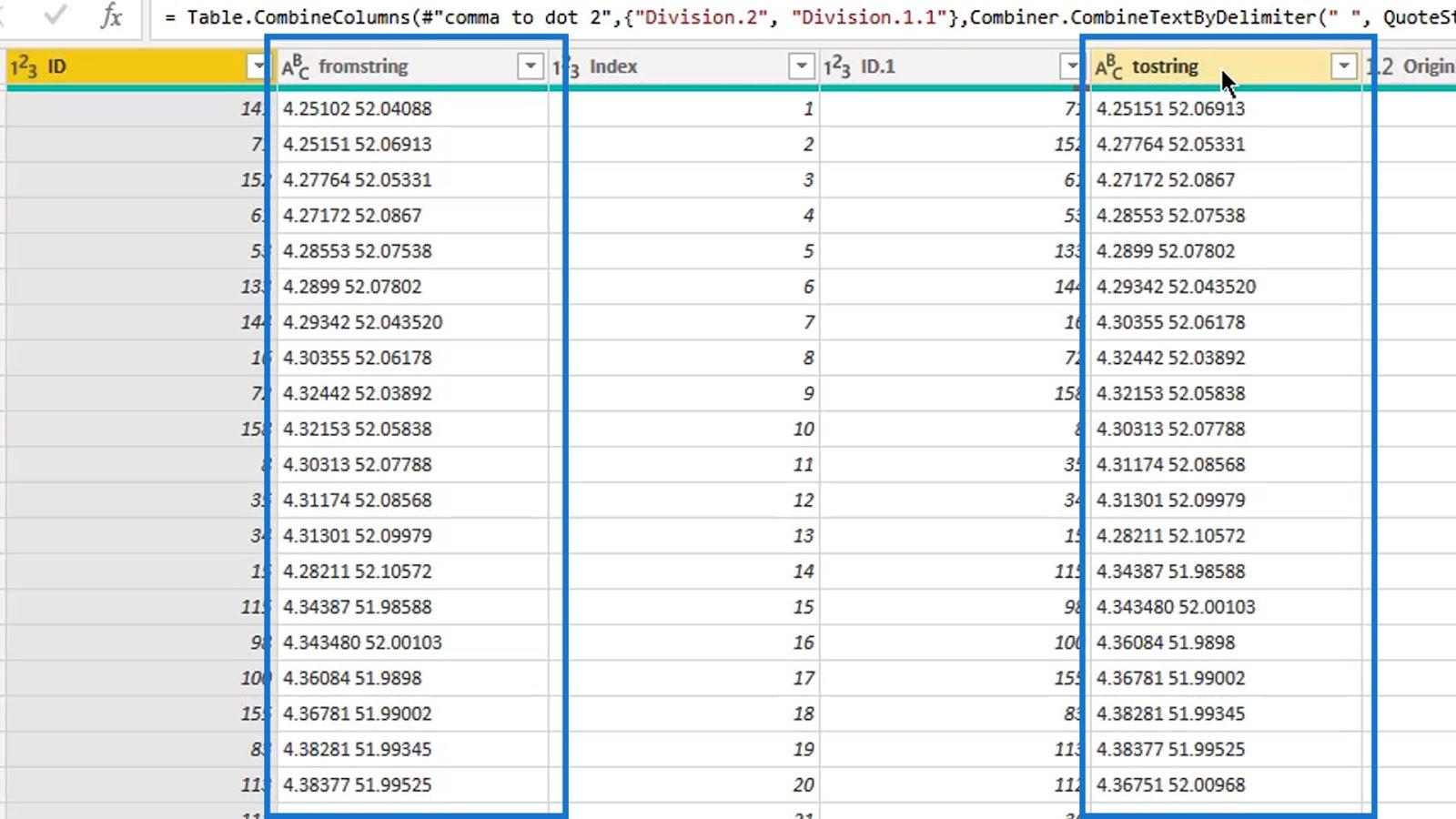 Visual do mapa de ícones do LuckyTemplates: strings WKT