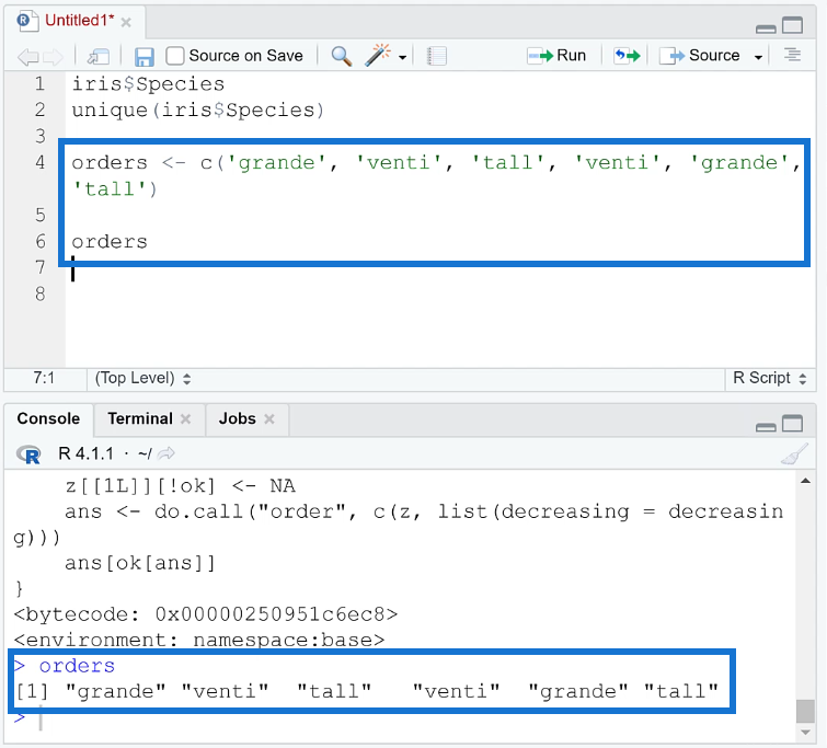 Niveaux de facteurs dans R : utilisation de variables catégorielles et ordinales