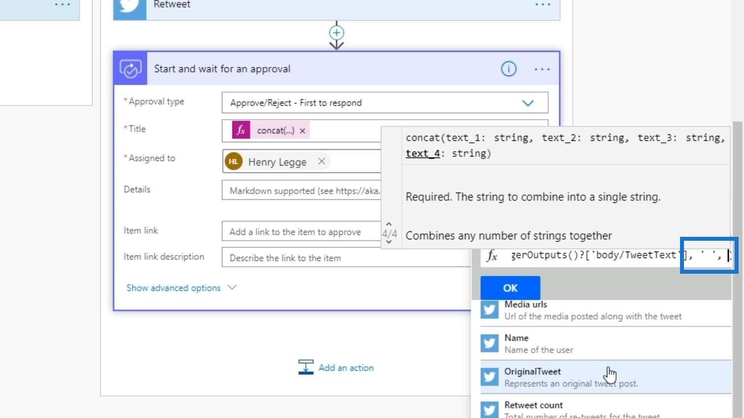 Configuration et test du workflow d'approbation dans Power Automate