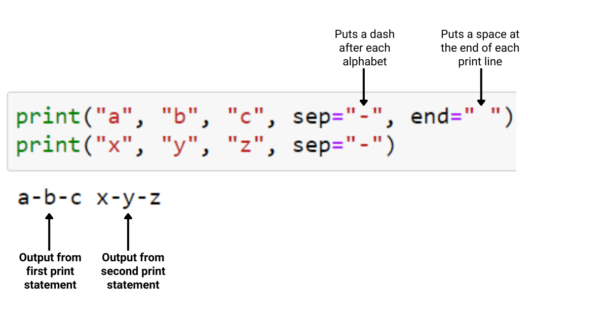不帶換行符的 Python 打印：簡單的分步指南