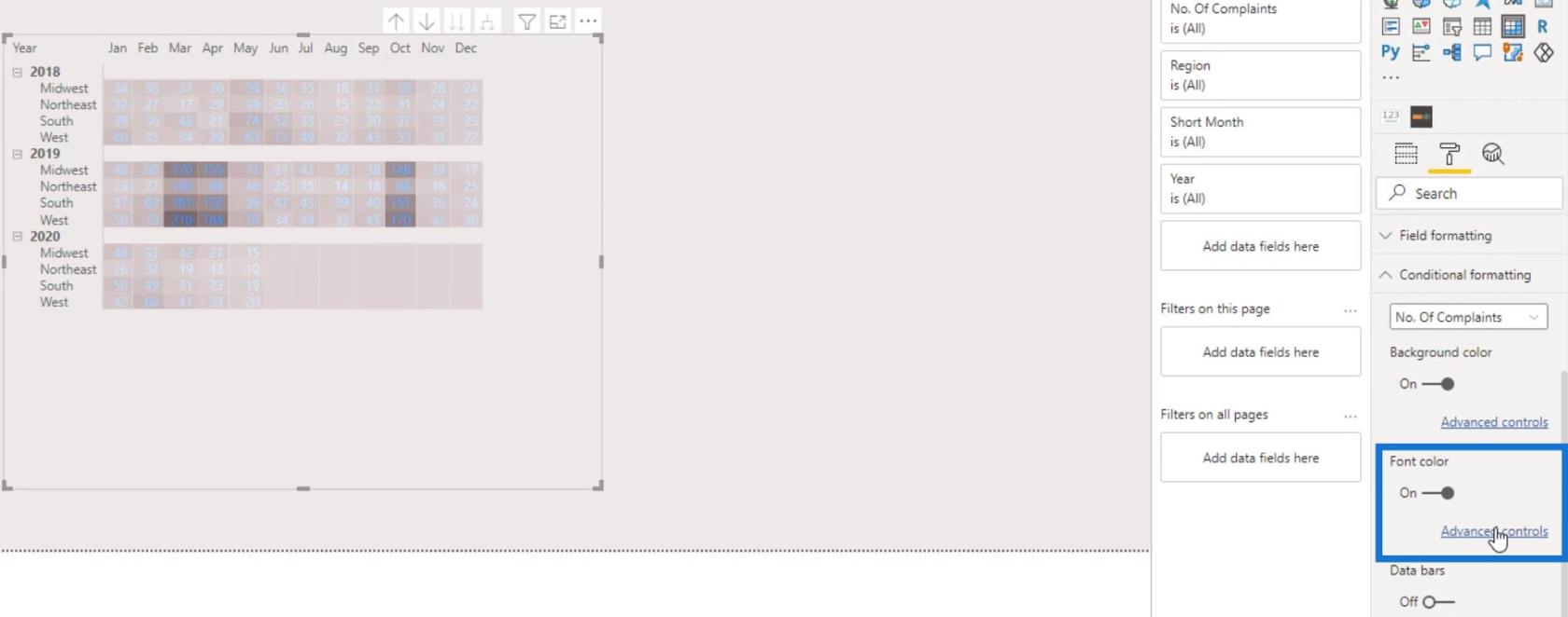 วิธีสร้าง LuckyTemplates Heat Map