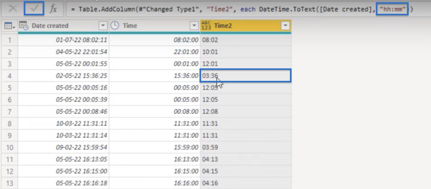 Valeur DateTime : comment supprimer les secondes