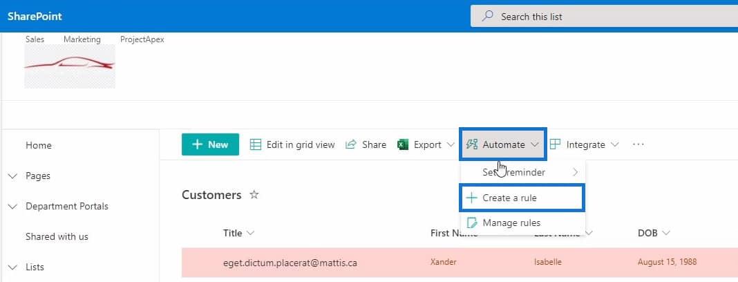 La fonctionnalité d'automatisation de SharePoint |  Une introduction