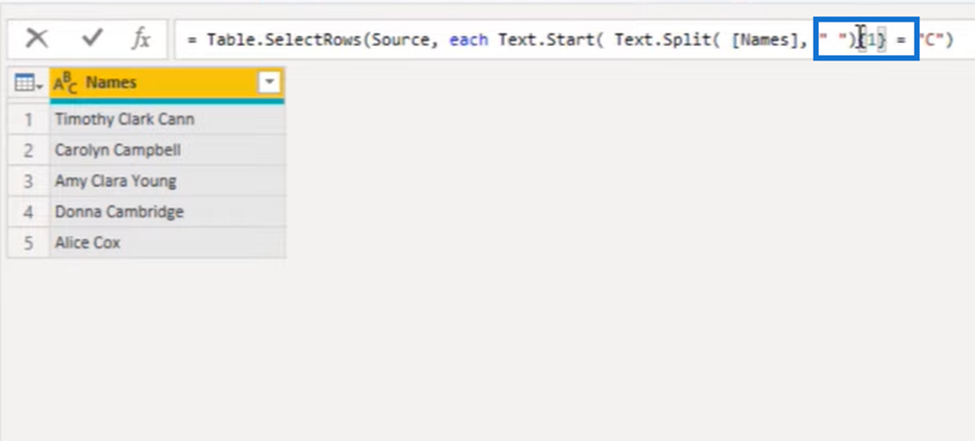 Power Query Filter By A Specific First Letter Or Character教程