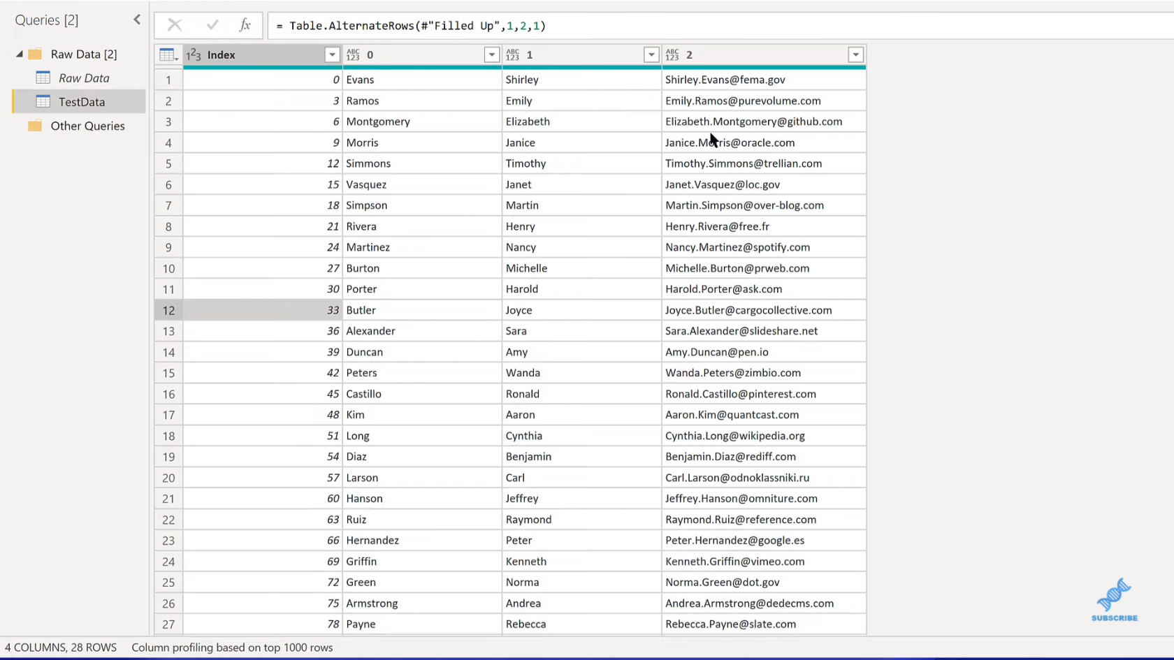 Power Query Modulo : Comment gérer les données empilées