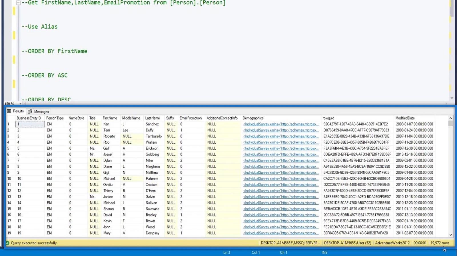 Instrucțiunea SQL SELECT: o introducere