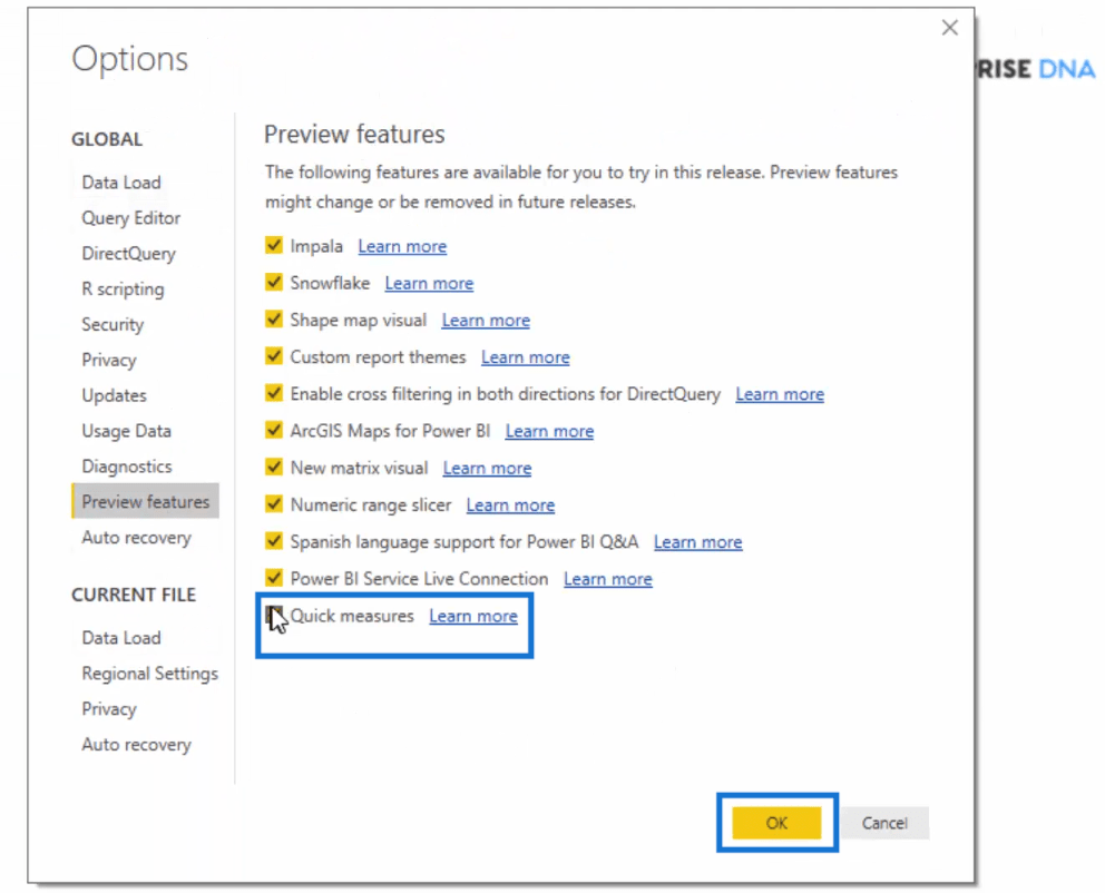 Mesures rapides - Comment les utiliser dans les modèles LuckyTemplates