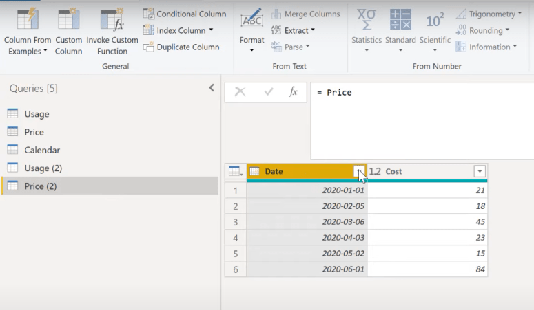 Power Query : comment fusionner des tables avec différentes colonnes