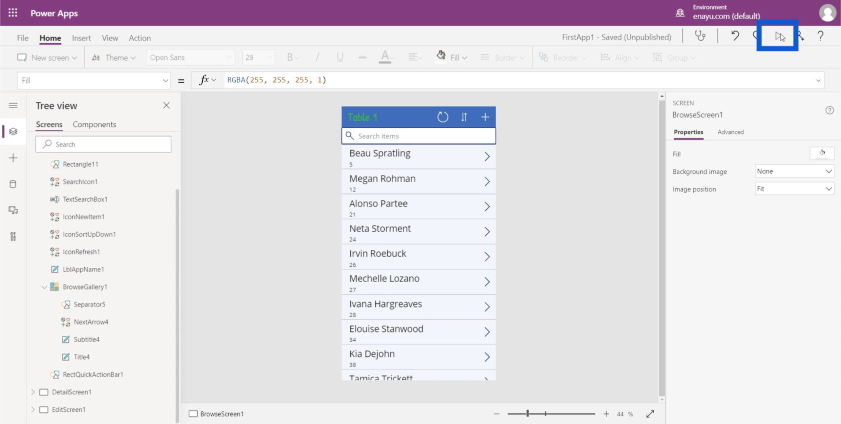 PowerApps 庫：簡介