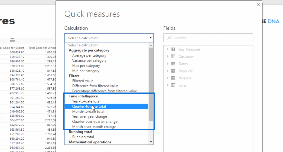 Mesures rapides - Comment les utiliser dans les modèles LuckyTemplates