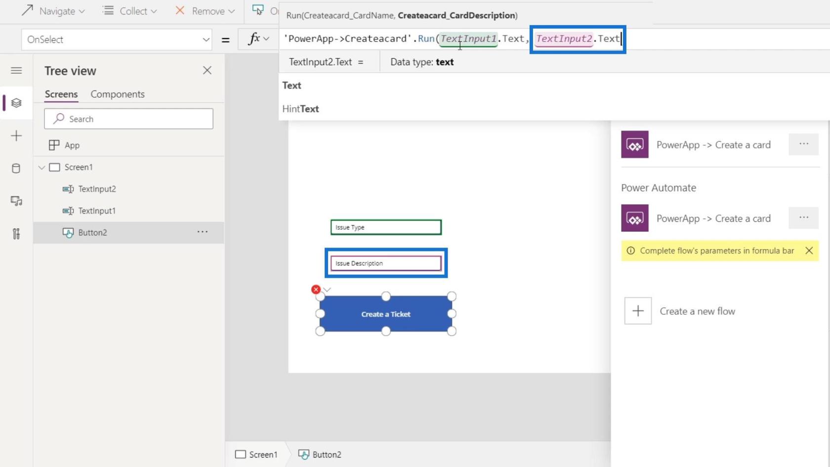 Intégration de PowerApps dans Microsoft Power Automate