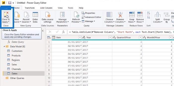 L'importance des tableaux de dates LuckyTemplates